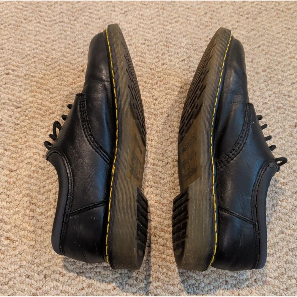 Dr. Doc Martens 8053 Leather Oxford Shoes Mens Black 12 Lace Up